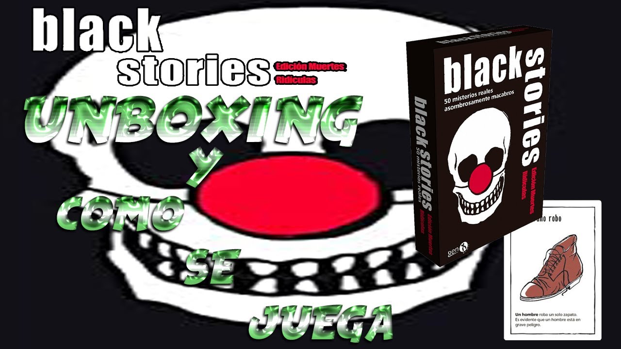 Black Stories Edición Muertes Ridículas
