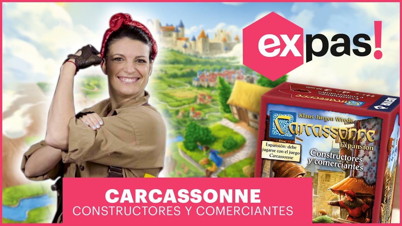 juego de mesa familiar estrategia carcassonne expansion constructores y comerciantes devir.html